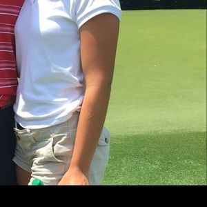 American eagle khaki shorts